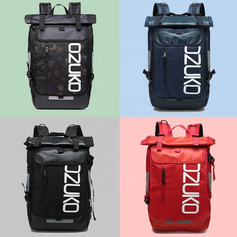 Ozuko New Waterproof Casual Laptop Mochila Sales Fashion Outdoor Sport School Book Bags Business Men Travel Backpack